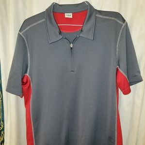ALO brand, coolfit polo style shirt